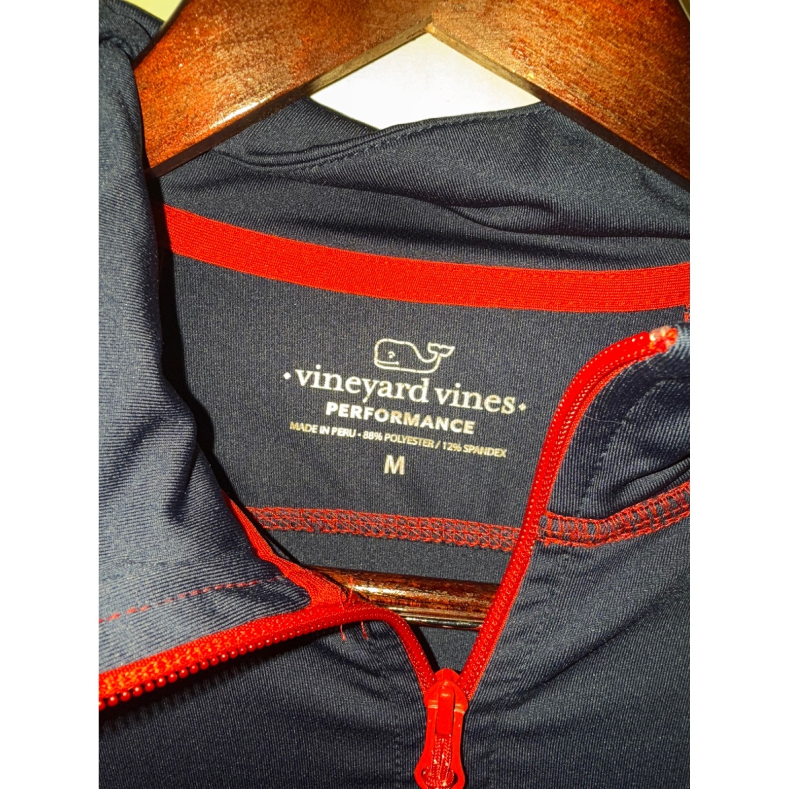 Vineyard Vines Performance Jacket Mens medium Ful… - image 2