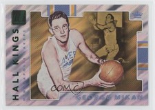 2017-18 Panini Donruss Hall Kings Green Flood George Mikan #8 HOF 0mf9