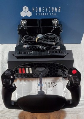 Honeycomb Alpha Flight Controls Yoke & Switch Panel