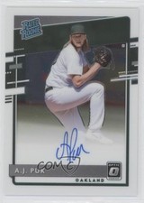 2020 Panini Donruss Optic Rated Rookie Signatures AJ Puk #RRS-AP Auto RC u6m