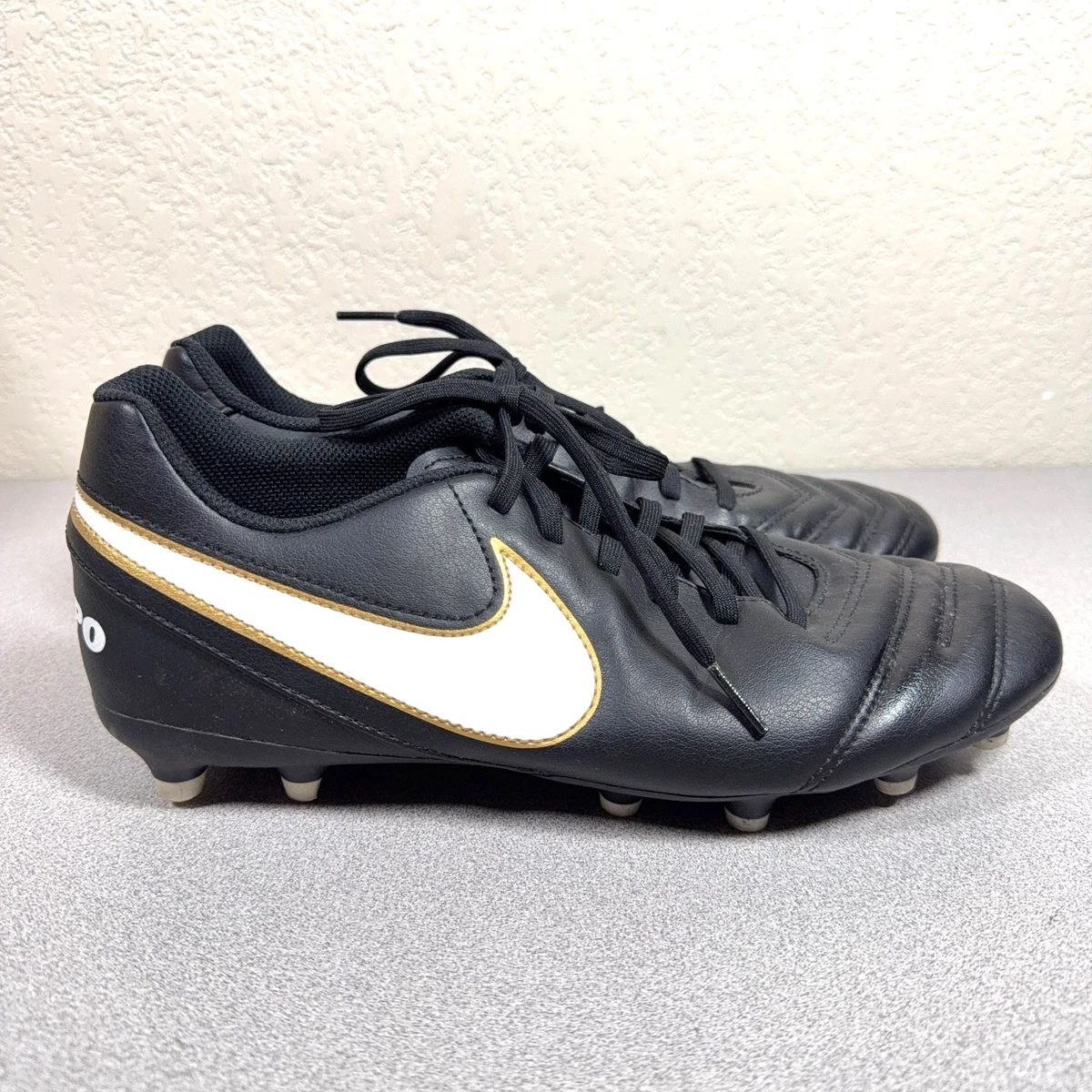 Nike Tiempo Rio 3 FG Black - 819233-010 for Sale | Authenticity