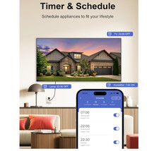 Smart Plug 2-Pack, Alexa  Google Home Compatible, WiFi Outlet with Timer