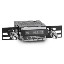 1965-68 Dodge Monaco Redondo Rs Radio Retrosound Aux Am Fm Chrome