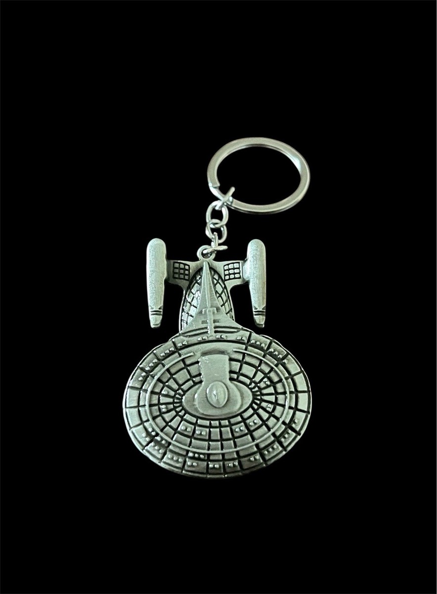 Star Trek Keychain Next Generation USS Enterprise NCC-1701-D Metal