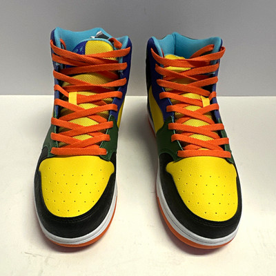 AND1 Slam Mid TPR Men's Mid Top Lace-Up Sneakers AD90206MBYG
