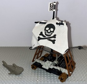 Lego 6261 Pirates I Raft Raiders Complete Set Vintage Minifigures Manual