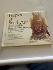 National Geographic Map The Peoples of South Asia December 1984