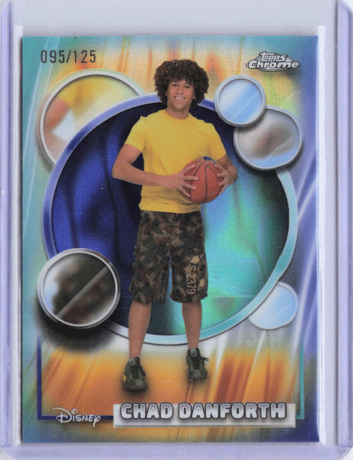 2026 Topps Chrome Chad Danforth Teal Lava /125 #186 Disney 476