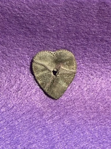 Civil War Brass Heart Hand Made, Possible 24th Corps Badge - Richmond Va