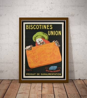 Poster-Poster Küche Kekse Union Leonetto Cappiello
