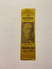 120th Ohio Infantry OVI Regiment 1921 Civil War Reunion Ribbon Hayesville Ohio