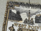 Vintage WEST POINT Military Academy Blanket. Approx. 45x60. Long Gray Line. NEW. — photo 8