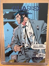 Marvel Fleer Ultra Wolverine Aliases Emilio Garra /181 Serial #156 SP