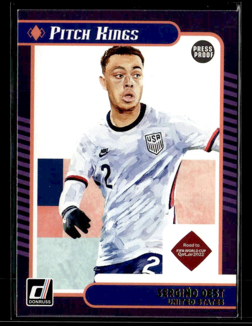 2021-22 Donruss - Pitch Kings - #14 Sergino Dest