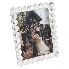 Crystal 8x10Inch Picture Frame, Wedding Frame Tabletop Display, Display Pictu...