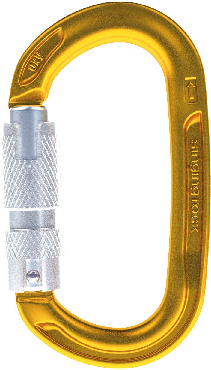 Singing Rock Oxy Lightweight Aluminum Carabiner - Durable Hot Forged for 4790₽