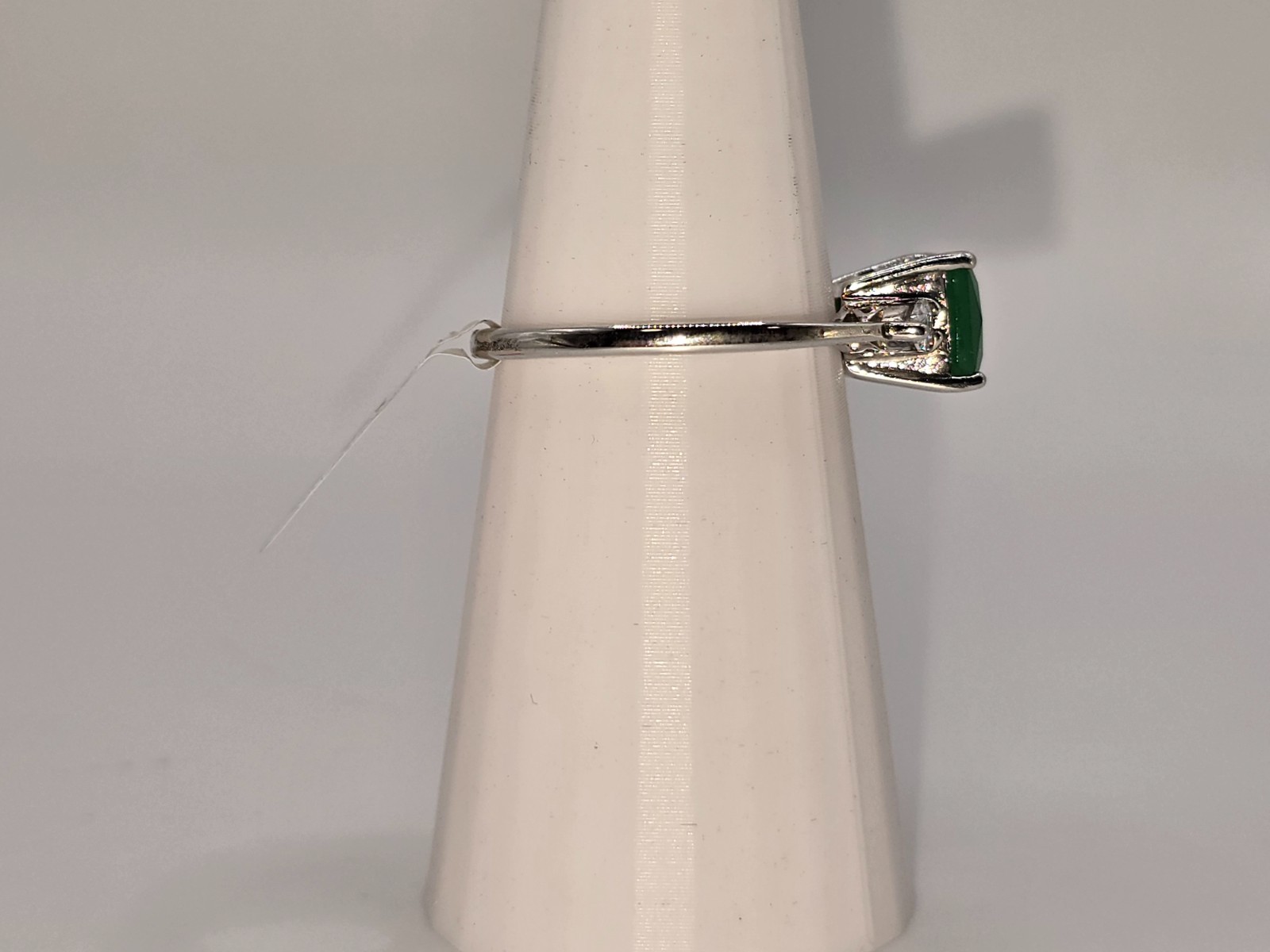 Bomb Party Ring Size 11 RBP3887 Can't Deny The Glam - Lab Grown Green Jade!