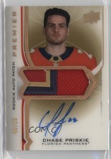 2020 Upper Deck Premier Acetate Rookie Gold 48/65 Chase Priskie Patch Auto 1i3m