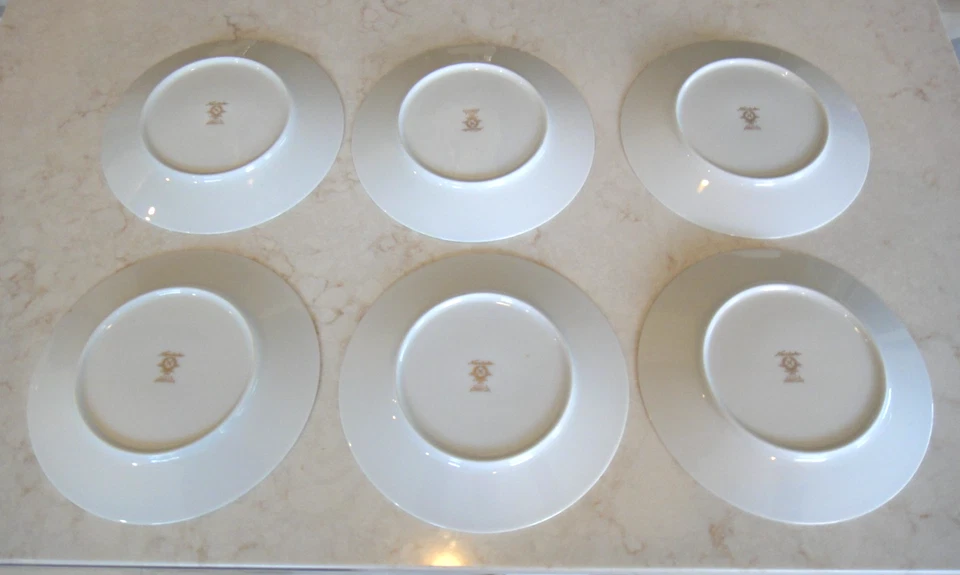 EXCELLENT Noritake 6453Q Snowville Set of 6 Salad Plates EUC - Image 2 of 3