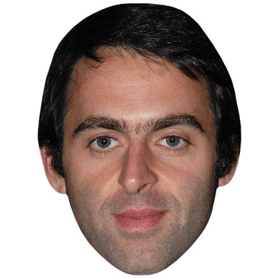 Ronnie O'Sullivan (Stubble) Celebrity Mask, Flat Card Face, Fancy Dress Mask