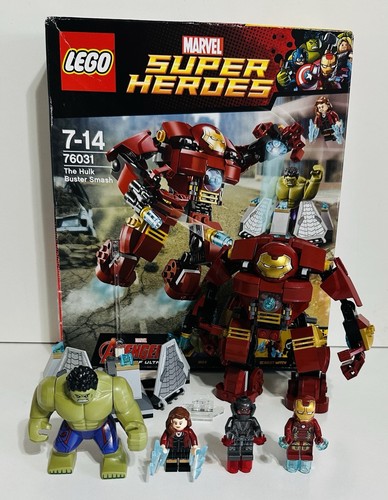 Lego Marvel Hulk Buster Smash set 76031 complete boxed