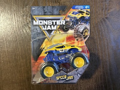 2026 SPIN MASTER MONSTER JAM SPEED JAM SERIES 46 MOTORIZED RACE CAR TRUCK VHTF