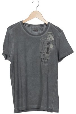 Camp David T-Shirt Herren Oberteil Shirt Sportshirt Gr. M Grau #irddd2g