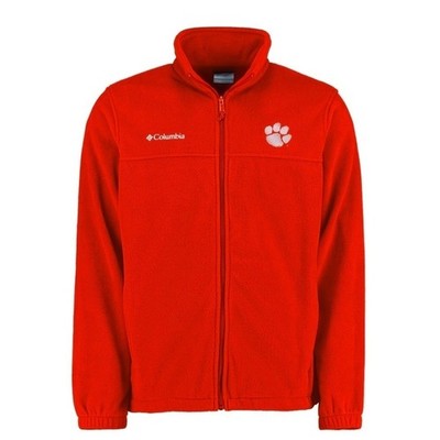 Clemson Tigers Columbia Flanker II Full-Zip Fleece Jacket Size S