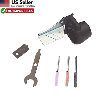 Chainsaw Sharpening Attachment Kit Compatible with Dremel 1453 6 Pcs Tool USA