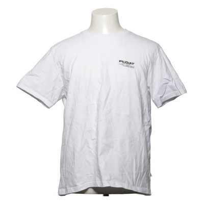 Float Apparel, T-shirt, Größe: M, Weiß, Baumwolle, Print, Herren #dut
