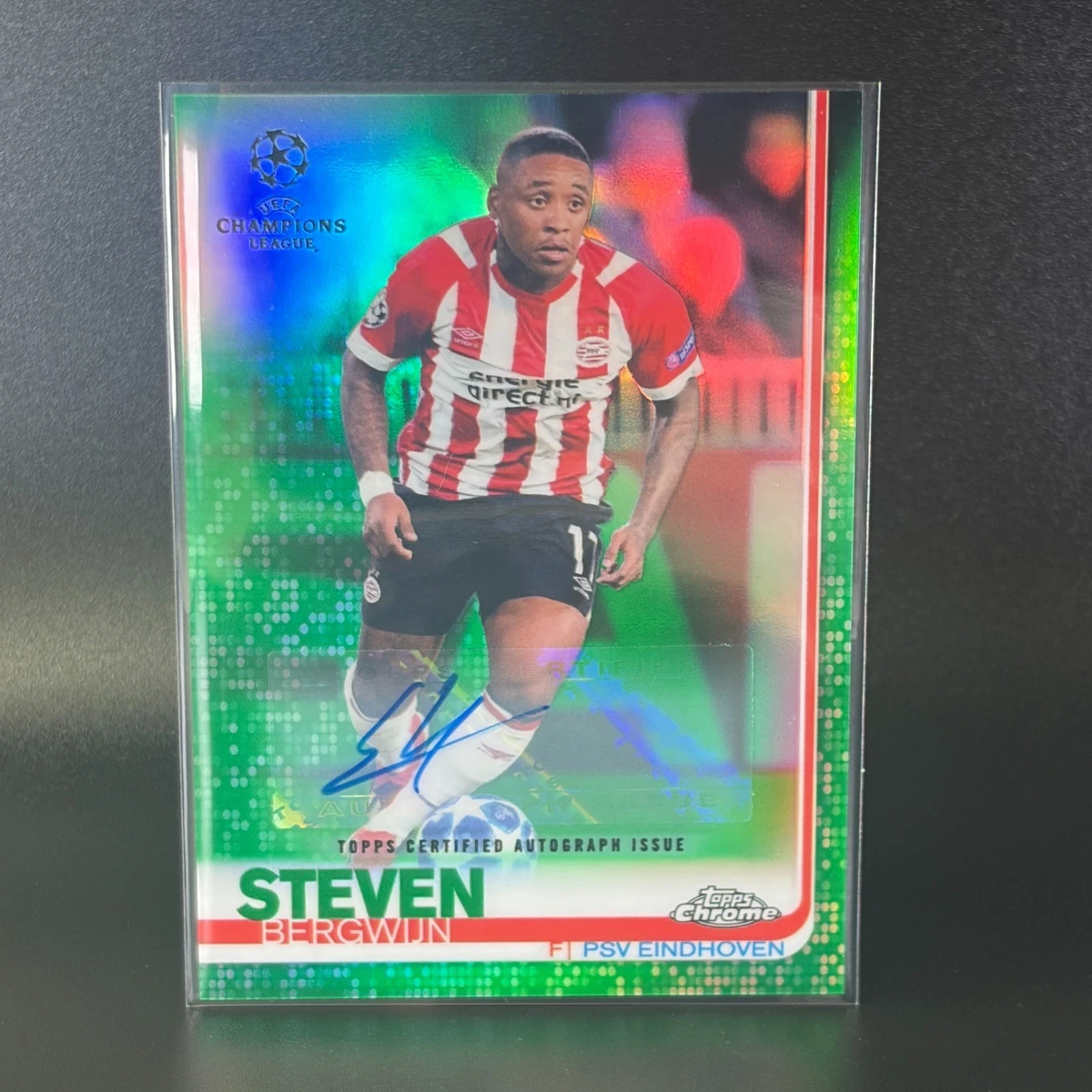 Soccer PSV Eindhoven Serial Numbered Sports Trading Cards