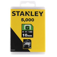 STANLEY Heavy Duty Cable Staples Sharpshooter Pack of 5000 Type G 10 Mm Resistan