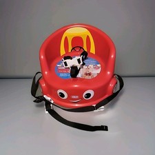 NEW Little Tikes Cozy Coupe Kid Plastic Table Chair Booster Seat  Harness Red