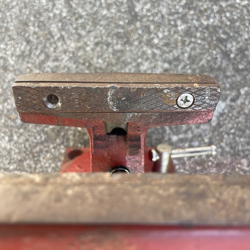 Vintage Wilton 3 1/2 Inch Swivel Bench Vise with Anvil & Pipe Jaws - Picture 17 of 22