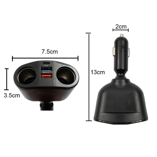 Advanced Car Charger with Stable Current Output and Equipment Protection - Zdjęcie 11 z 12