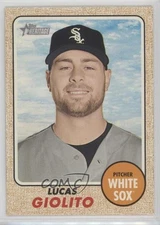 2017 Topps Heritage Trade Variation SP Trade Variation Lucas Giolito #476