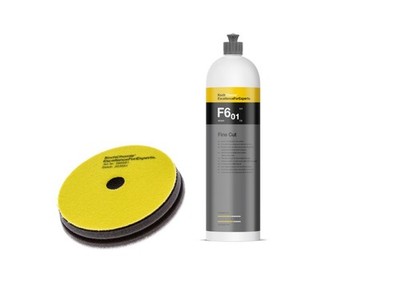 Koch Chemie F6.01 Schleifpolitur 1L Feinschleifpaste Autolack Fine cut 150mm Pad