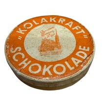Alte Karton Dose Kolakraft Schockolade Manner Wien