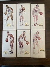 1975-76 Philadelphia 76ers McDonalds Stand Up 6 Card Set