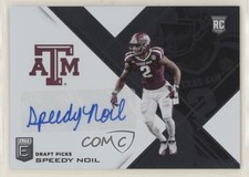 2017 Panini Elite Draft Picks Draft Picks Auto Speedy Noil #195 Auto 2u3