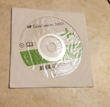 HP Color LaserJet 2600n drivers  software CD disk