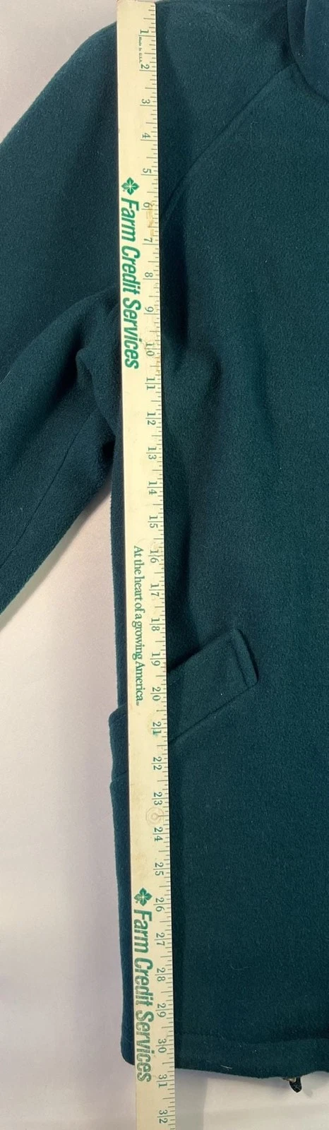 Mackintosh New England Wool Coat Dark Green Red Lined size men’s M - product detail image 4