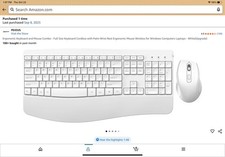Peious Ergonomic Keyboard And Mouse Combo