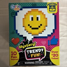 Grin Studios Trendy Fun Mystery Box 10 Fun Surprises NEW
