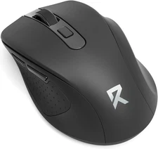 Redragon BM-4092 Wireless Mouse, 5 Level 4000DPI, 18 Months Battery, Black 