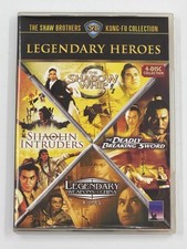 Legendary Heroes The Shaw Brothers / Kung Fu Collection 4 Disc Collection, Rare!