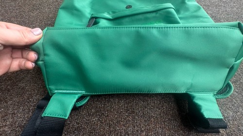 Things x Mac Cosmetics Netflix Green PR Green backpacks Cosmetics Backpack - Picture 10 of 17