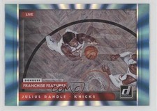 2021-22 Panini Donruss Franchise Features Holo Teal Laser Julius Randle #15 07rd