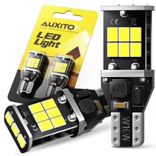Pair Auxito 921 912 Led Reverse Backup Light Bulb 6000k White Super Bright T15