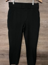 Spanx The Perfect Black Pant - Back Seam Skinny Pants Black L 20251R